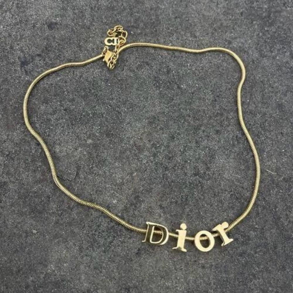Dior Gold Necklace
